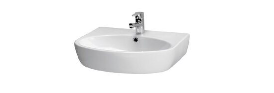 Izlietne Parva ar maisītāja cauruu 60cm, balta